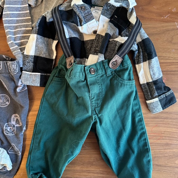 Baby boy 6-9month clothing lot, Easter, overalls, Nike, 7 for mankind, carters - Picture 9 of 9